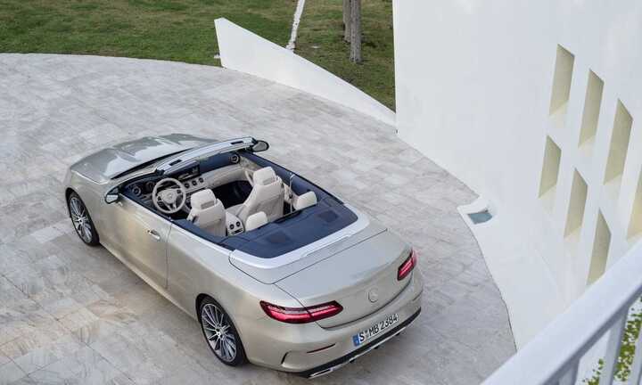 Ngắm siêu xe mui trần Mercedes-Benz E-Class 2018 đẹp sang trọng