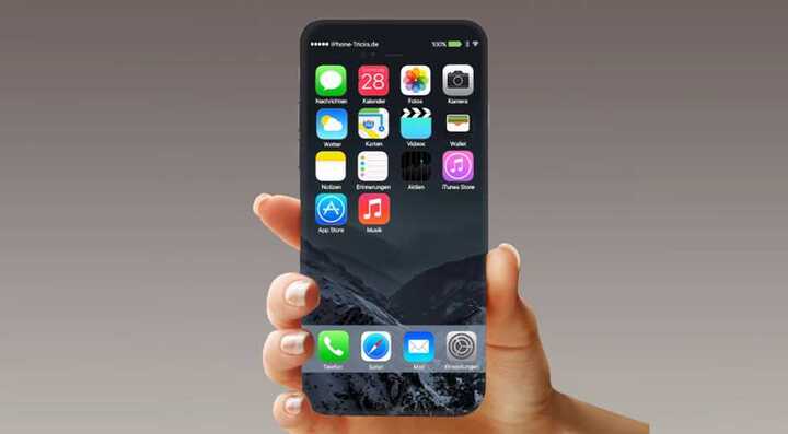 iPhone 8 đẹp cuốn hút với phiên bản màn hình 'khủng' 5,8 inch