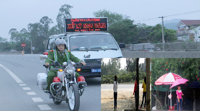 Lập chốt xóa tụ điểm mại dâm trên 'quốc lộ sung sướng' ở Hà Tĩnh