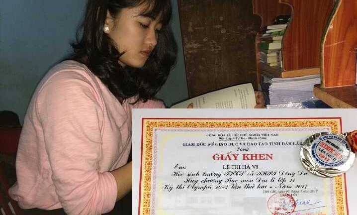 Nữ sinh bị cưa chân giành huy chương bạc Olympic Địa lý