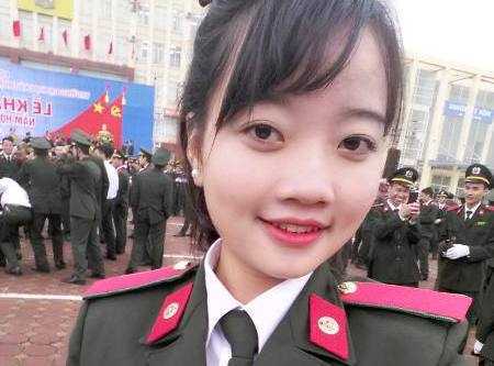Chân dung nữ sinh ĐH Kỹ thuật Hậu cần Công an nhân dân xinh đẹp, tài năng