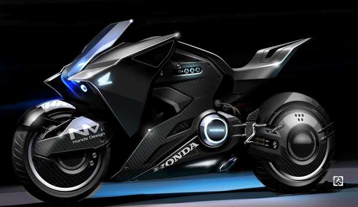 Lộ ảnh xe motor Honda NM4 Concept 'hầm hố' trước ngày ra mắt