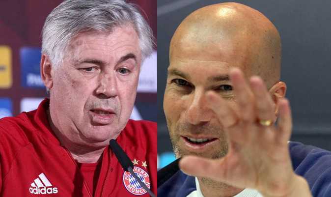 Ancelotti và Zidane 'đấu võ mồm' sau bốc thăm Champions League
