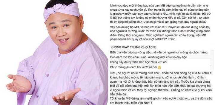 Không còn liêm sỉ, Minh Béo đăng tuyển diễn viên