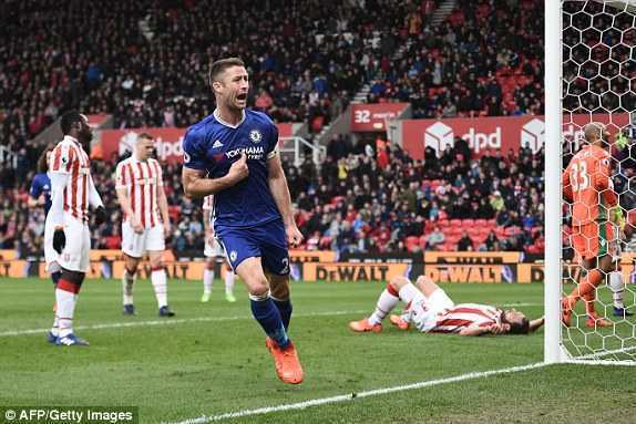 Video kết quả Stoke City vs Chelsea: Cahill giúp Chelsea thoát hiểm phút cuối
