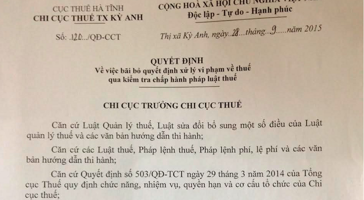 Cán bộ thuế 'ngã giá' với doanh nghiệp: Người trong cuộc nói gì?