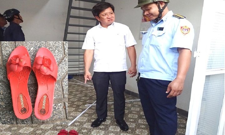Ông Đoàn Ngọc Hải: 'Sao giữa trụ sở khu phố lại có đôi dép của gái trẻ thế này?'