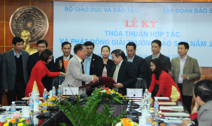 Bộ GD-ĐT gia hạn thời gian nhận đề tài khoa học Giải thưởng Bảo Sơn