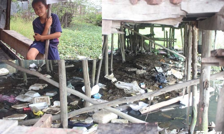 Cận cảnh khu ổ chuột 'xóm nước đen' giữa Sài Gòn hoa lệ