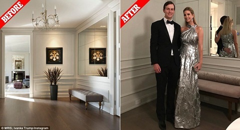 Bố thành Tổng thống, con gái Donald Trump 'hô biến' ngôi nhà 120 tỷ đồng