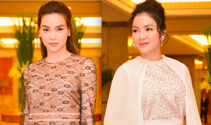 Hồ Ngọc Hà xuyên thấu, đọ vẻ sexy với Lý Nhã Kỳ