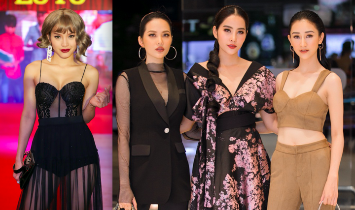 Phương Trinh Jolie xuyên thấu từ đầu đến chân, sexy 'lấn át' ba nàng Hoa hậu