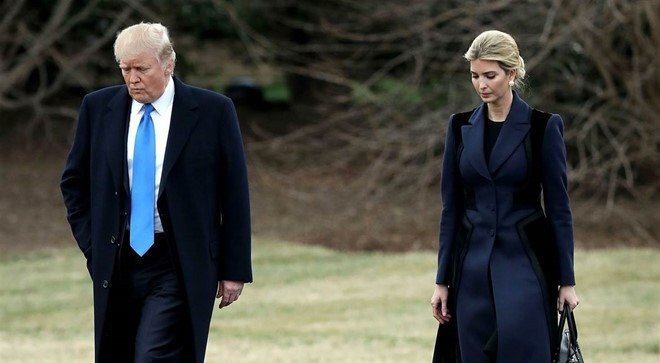 Ivanka Trump chính thức làm trợ lý không lương ở Nhà Trắng