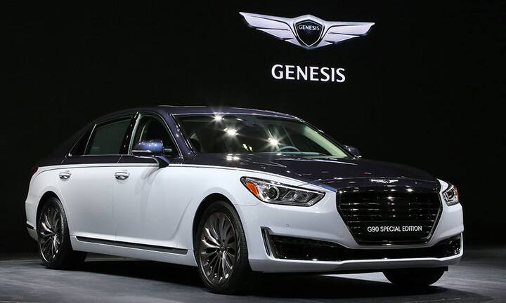 Cận cảnh siêu xe Genesis G90 Special Ediiton 2 tông màu độc đáo