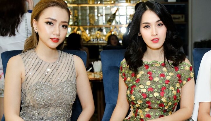 Tú Vi, Băng Di đọ vẻ sexy với đầm xuyên thấu