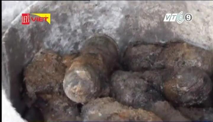 Đào móng, tá hỏa phát hiện kho đạn M79 hàng trăm viên dưới nền nhà