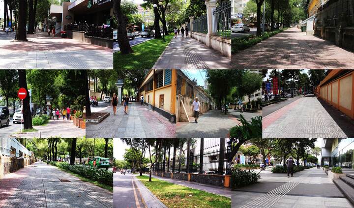 Vỉa hè quận 1 giờ ra sao?
