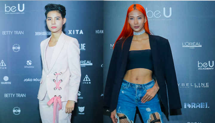 Vũ Cát Tường nữ tính với sắc hồng, Hoàng Thuỳ cá tính khoe eo thon