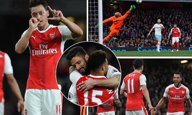 Video kết quả Arsenal vs West Ham: Arsenal vượt mặt MU, áp sát top 4