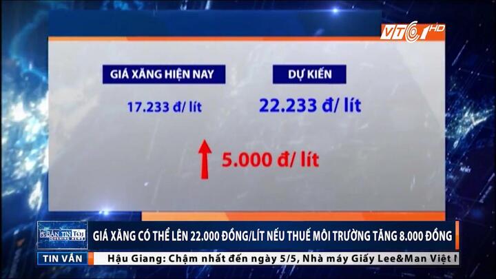 'Cõng' 8.000 đồng thuế môi trường, giá xăng sẽ lên 22.000 đồng/lít?