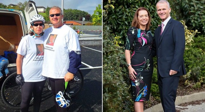 Cặp đôi giảm 70 kg sau 8 tháng ăn kiêng và tập luyện