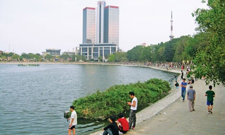 Đề xuất lấp hồ Thành Công để xây nhà tái định cư