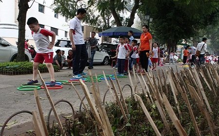 Cắm 'chông' bảo vệ hoa công viên gây phản cảm: Chính quyền xử lý thế nào?