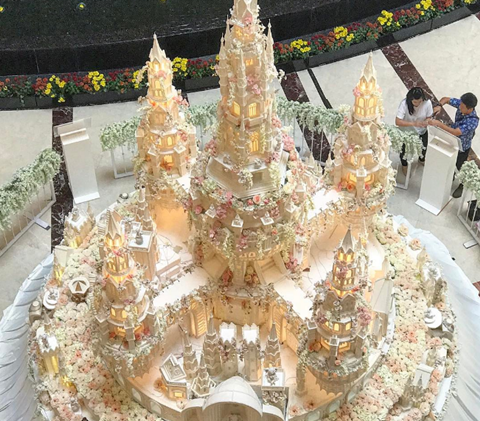 Những chiếc bánh cưới giá hàng chục tỷ đồng
