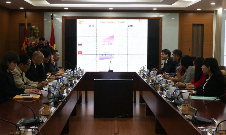 Tập đoàn truyền thông lớn nhất Nhật Bản KanTele hợp tác với VOV