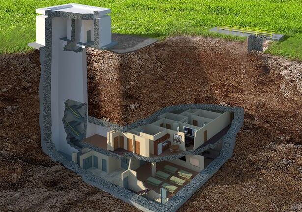 Bật mí về boongke gần 400 tỷ đồng dưới lòng đất để trú ẩn cho giới siêu giàu