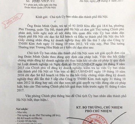 Không đủ căn cứ pháp lý, vẫn thu hồi giấy phép kinh doanh: Phó Thủ tướng chỉ đạo mới nhất