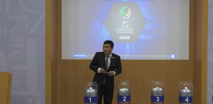 Link xem trực tiếp bốc thăm vòng loại U16 châu Á