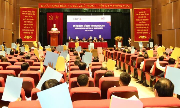 BIDV tổ chức Đại hội đồng cổ đông thường niên năm 2017