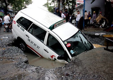 Vì sao sụt lún đang lan rộng khắp Sài Gòn?