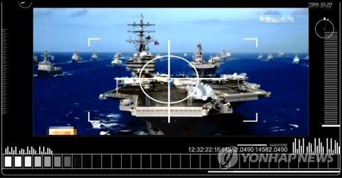 Triều Tiên tung video tấn công tàu chiến, chiến cơ Mỹ