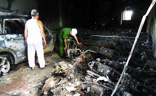 Cháy khách sạn 5 tầng ở Bình Thuận: Do xe máy bỗng nhiên phát nổ