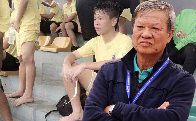 Vụ dọa 'cắt gân chân' cầu thủ Hà Nội, HLV Lê Thụy Hải: Làm thầy ai lại nói thế