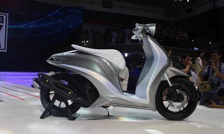 Hé lộ mẫu xe mới của hãng Yamaha tại triển lãm xe máy 2017