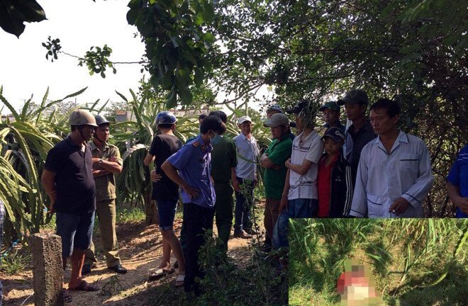 Thi thể người làm vườn sấp mặt dưới mương nước