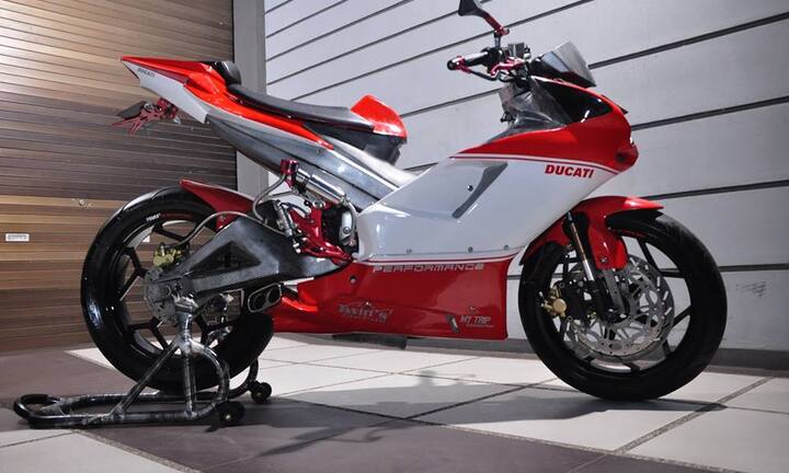 Exciter 135 độ vỏ Ducati 1098 đẹp sang chảnh