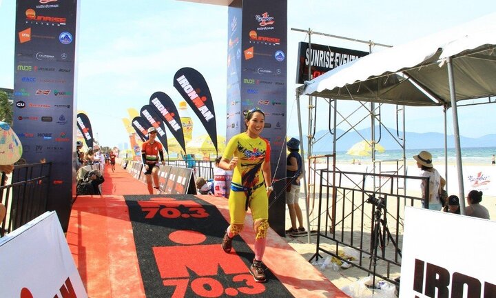 Quán Quân Ironman 70.3 Việt Nam 2017 đến từ 'xứ sở chuột túi'