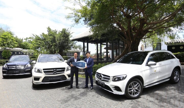 Mercedes-Benz GLC gia nhập đội xe chuyên chở cao cấp của InterContinental Đà Nẵng