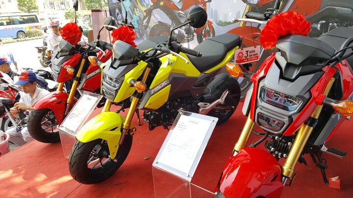 Honda MSX 2017 chính thức được bán ra, giá 50 triệu đồng