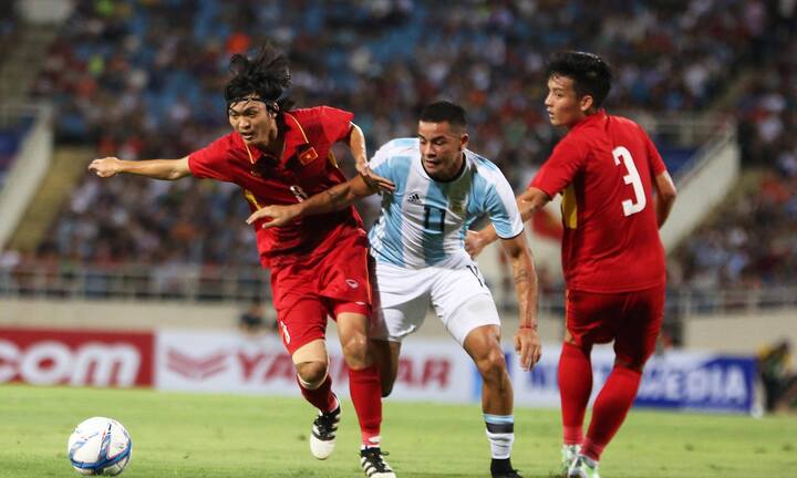 Link xem trực tiếp U22 Việt Nam vs U20 Argentina