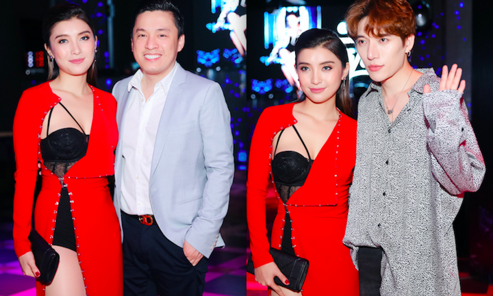 Lam Trường đội mưa đến mừng cháu gái Tiêu Châu Như Quỳnh