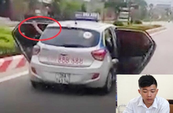 Tài xế taxi mở tung 2 cánh cửa lao vun vút trên đường: 'Nguy hiểm nhưng không còn cách nào khác'