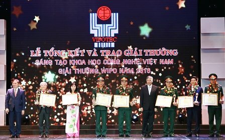 45 công trình xuất sắc nhận giải thưởng Sáng tạo Khoa học Công nghệ Việt Nam năm 2016