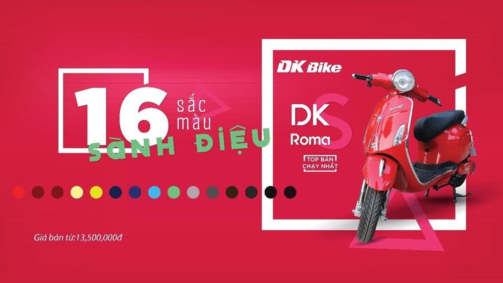 DKBike giới thiệu RomaS 2017, bản nâng cấp toàn diện từ mẫu xe bán chạy nhất