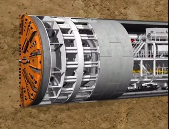 Đường hầm khổng lồ cho tàu điện ngầm được đào thế nào?