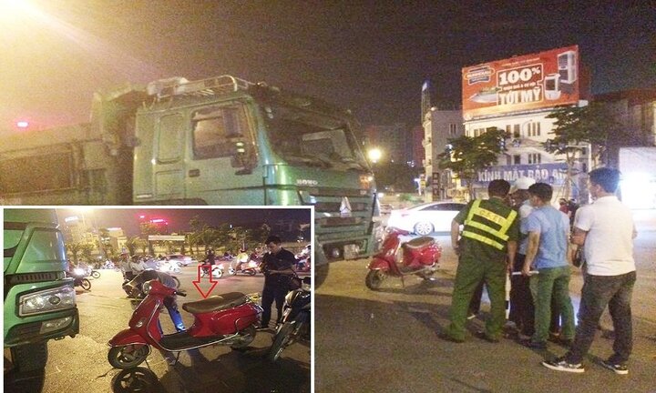 Tài xế, phụ xe tải bỏ chạy sau tai nạn chết người trên phố Hà Nội khiến dư luận phẫn nộ